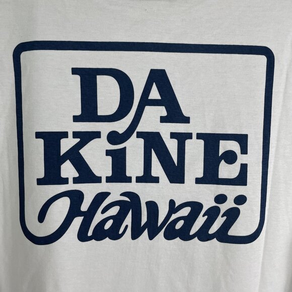 NEW DAKINE Shirt Womens Small White Hawaii Graphic 100% Cotton Surf Tee Top - Picture 6 of 9